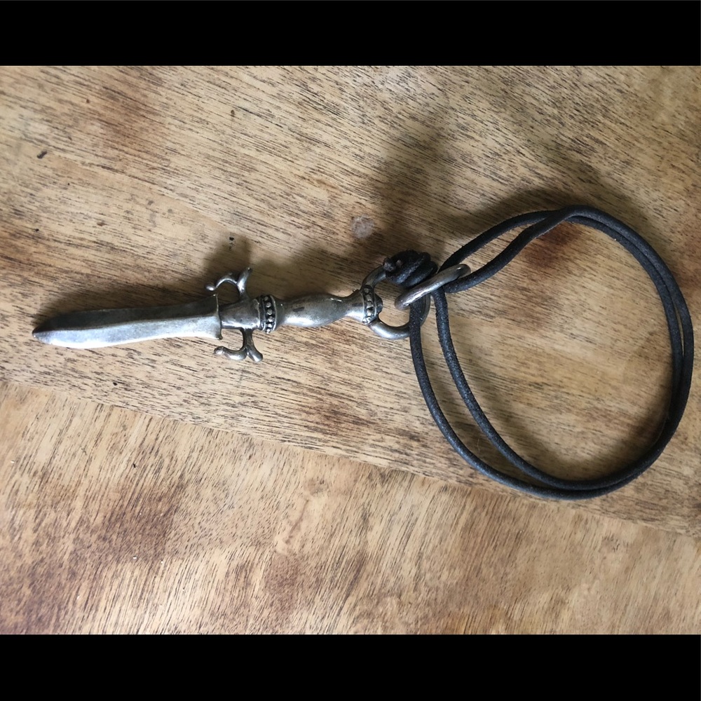 King Baby Sword Necklace